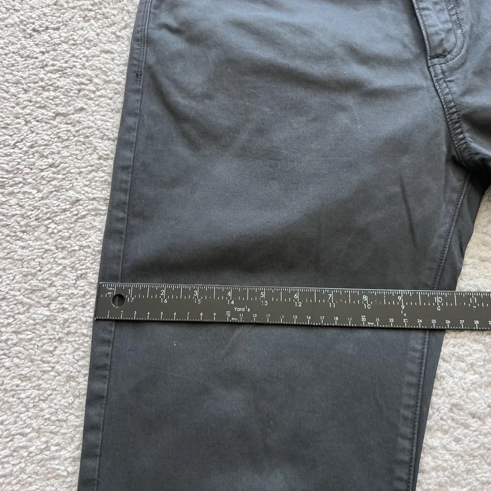 Flint And Tinder Pants Mens 30x30 Gray Slim Tapered Chino Stretch Casual